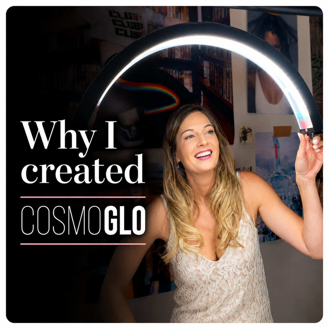 Mary Harcourt, founder of CosmoGlo lighting for beauty professionals